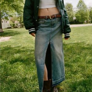 Urban Outfitters BDG Mandi Maxi Denim Skirt, XS